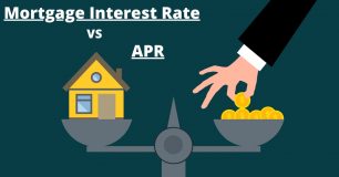 Difference between mortgage interest rate vs apr
